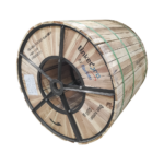 Carrete de 4 km de Fibra ?ptica A?rea Figura 8 G.652D, Monomodo de 24 Hilos, Exterior, Span 100, Loose Tube
