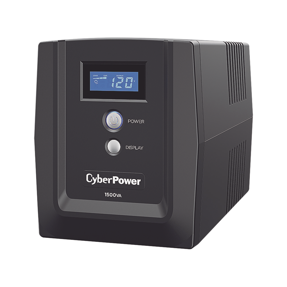 OM1500ATLCDA-l.png UPS de 1500 VA/900 W, Topología Línea Interactiva, Entrada 120 Vca NEMA 5-15P, y 8 Salidas NEMA 5-15R, Con Regulador de Voltaje (AVR) - Image 1