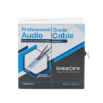 Cable para Audio Profesional Calibre 18 en 2 Hilos 100% Cobre, Blindado Perfecto para Bocinas y Micr?fonos, Bobina de 152 Metros (500 Pies) - Image 2