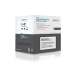 Bobina de Cable de 305 Metros (1000 Pies) Cat6+ Calibre 23 Exterior Blindado Tipo FTP para Climas Extremos, UL, Color Negro (Carrete Easy Pull)