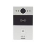 Videoportero de 1 Botón / Lector de Tarjetas MIFARE y PROX EM / Notificación a APP / 100% en la Nube / Notificación por Llamada Telefónica / SIP / ONVIF / IP65 / Cámara 2MP / Panel de Aluminio / Control de 2 Puertas