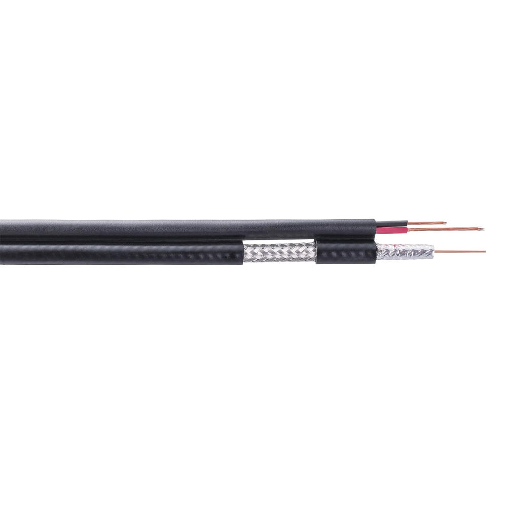 RG59SCCS-l.png Carrete de 305 Metros (1000 Pies) / Cable Coaxial RG59 / Tipo CCS Siames / Optimizado para HD / Intemperie - Image 1