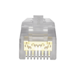 Plug RJ45 Cat6A, Para Cable UTP de Calibre 23-24 AWG, Chapado en Oro de 50 Micras, Paquete de 100 Piezas - Image 2