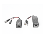 Kit de transceptores activos TURBO HD. Convierte 36/24 Vcc a 12 Vcc regulados, a través de cable  UTP Cat5e / 6. Transmision de 200 m (Revisar tabla de resoluciones )