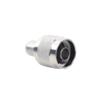Conector N Macho para 75 Ohm de Anillo Plegable para cable RG-11, Niquel /Oro /Teflón.