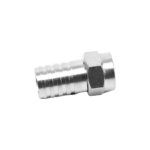 Conector F Macho, Plegable de Doble Blindaje para cable RG-59, Cuerpo de Bronce Niquelado. - Image 4