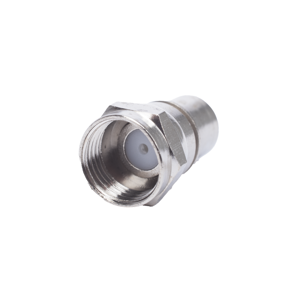 TTCON537-l.png Conector F Macho, Plegable con PIN para Cable RG-6, Cuerpo de Bronce Niquelado. - Image 1