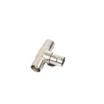 Adaptador en T para 75 Ohm de triple conectores BNC Hembras, Níquel/ Oro/ Teflón. - Image 5