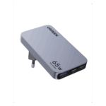 Cargador Rápido GaN 65W UGREEN / 2 Puertos USB-C + 1 Puerto USB-A / Tecnología GaN / Carga Rápida PPS PD 3.0 QC 4.0 / Compatibilidad Universal 100-240V / Diseño Compacto - Image 3