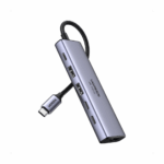 Hub USB-C 6 en 1 / HDMI 4K@60Hz / 2x USB-A 3.2 Gen 2 (10 Gbps) / 2x USB-C 3.2 (10 Gbps) / PD 100W / Compatibilidad Universal / Driver-Free / Aluminio - Image 2