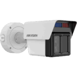 [DeepinView X] Bala IP Triple Lente 4 MP + 2 MP +2 MP  / Lente Fijo 4 MM +12 MM + 25 MM / Analíticos de 120 Metros de Distancia con Protección Perimetral / 2 Micrófonos y 1 Bocina / IP67 / IK10 / DARKFIGHTER 2.0 / 120 Mts IR - Image 3