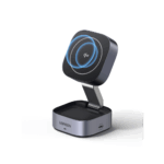 Cargador Inalámbrico 2 en 1 25W / Tecnología Magnética Qi 2 / 15W para Teléfono + 5W para Auriculares / Puerto USB-C 5W / Protecciones Múltiples / Cable USB-C Incluido - Image 3