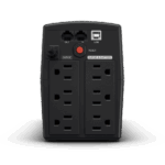 UPS de 900 VA/420 W, Topología Línea Interactiva, Entrada 120 Vca NEMA 5-15P, y 6 Salidas NEMA 5-15R, Con Regulador de Voltaje (AVR) - Image 3