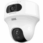 Turret PT 6 Megapixel / Doble Lente (2.8 mm y 4 mm) / Dual Light (10 mts IR + 10 mts Luz Blanca) / Wi-Fi / Interior / Audio Bidireccional (Micrófono y Bocina) / dWDR  / H.265+ / 5 VCD (Conector Tipo C)
