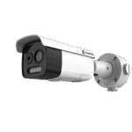 HIKMICRO Cámara Bala IP Térmica y Óptica Dual / Análisis de Video (VCA 3.0) para Protección Perimetral / Detección de Incendios y Fumar / Medición de Temperatura -20°C a 150°C