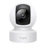 Camara de Seguridad Wi-Fi PTZ / 2K 2304x1296 px / Paneo 360° Horizontal / Inclinación / Visión Nocturna IR 30 ft (10 m) / Detección de Personas / Detección de Llanto de Bebé / Audio Bidireccional / Almacenamie