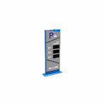 Pantalla Principal de Guía de Estacionamiento / 3 Módulos / Mensaje de Bienvenida / Uso con Aplicación de Guía de Estacionamiento