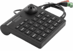 Mini Teclado controlador PTZ con pantalla LCD y joystick altamente resistente