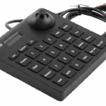Mini Teclado controlador PTZ con pantalla LCD y joystick altamente resistente