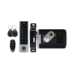 Kit de Cerradura Inteligente / Incluye Teclado y Control Remoto / Soporta Huella, Tarjeta y Contraseña / Teclado Metálico IP65