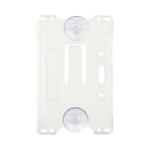 Porta tarjeta de plastico ABS / Transparente / Compatible con tarjetas ACCESSCARDEPC / PROCARDX o Formato CR80