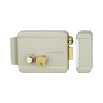 Cerradura Eléctrica con Botón de Salida/ Incluye Llave  / Exterior / Derecha