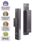 Cerrojo Inteligente de Reconocimiento Facial y Venas de Palma de Mano / 4 Pulgadas Pantalla  / 5000mAh Batería Recargable / Video Llamada a la App / Wi-Fi y Bluetooth  / IP52 Resistente