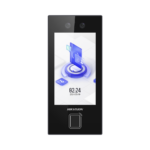 Terminal Facial Min Moe con LECTOR DE HUELLAS y Tarjetas PROX EM / 3000 Rostros / 3000 Huellas / Pantalla 4.5" / Administrable en la Nube con HikConnect Teams  / Exterior IP65  / PoE / WiFi / HIK-IA / SIP Estandar - Image 2