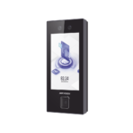 Terminal Facial Min Moe con LECTOR DE QRs FISICO Ultra Rápido  y Tarjetas MIFARE / 3000 Rostros / Pantalla 4.5" / Administrable en la Nube con HikConnect Teams  / Exterior IP65  / PoE / WiFi / HIK-IA / SIP Estandar