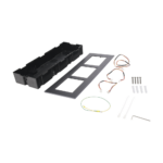 Base de 3 Espacios para EMPOTRAR Módulos de Videoporteros Hikvision - Image 2