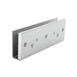 Montaje en "U" para Puertas de Vidrio /1/2" de Grosor/  Uso con chapas de 600 y 750 lbs / Ajuste por Opresores - Image 2
