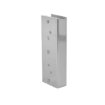 Montaje "U" para Puertas de Vidrio/ 3/4" de Grosor/ Para Chapas Magnéticas de 1200 lbs./ Ajuste por Opresores - Image 2