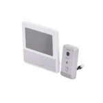 KIT DE VIDEOPORTERO IP COLOR NEGRO / Apertura con app / Súper elegante / Monitor WIFI / Alimentación 110vca - Image 5