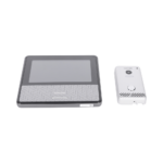 KIT DE VIDEOPORTERO IP COLOR NEGRO / Apertura con app / Súper elegante / Monitor WIFI / Alimentación 110vca - Image 2