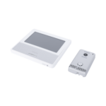 KIT DE VIDEOPORTERO IP COLOR BLANCO / Apertura con app / Súper elegante / Monitor WIFI /  Alimentación 110vca - Image 3