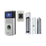 Kit Control de Acceso / Lector Huella y Tarjeta 125 kHz / 1,500 Huellas 5,000 Tarjetas / TCP/IP PUSH / Chapa Magnética