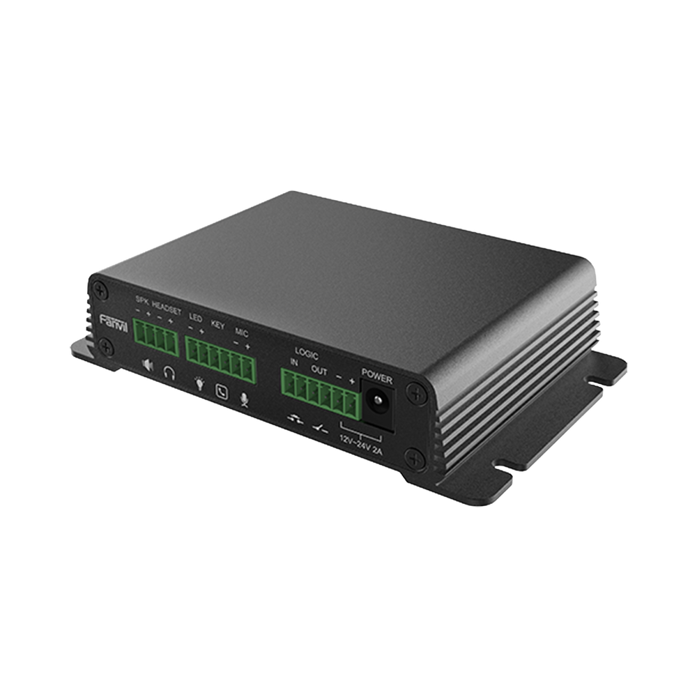PA2S-l.png Gateway para Voceo, Paging y Video / Soporte 1 Cámara / Amplificador integrado de hasta 30 W - Image 1