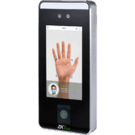 Terminal Biométrico de Reconocimiento Facial / QR Code / Palm Vein / Detección de Mascarillas / Touchless / 5" Touch Screen / 6000 Plantillas Faciales / 3000 Plantillas Palma / WiFi Opcional - Image 2