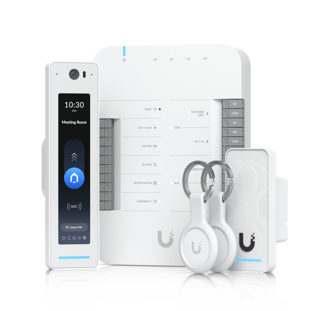 portada_0S1000-101.png Kit de Control de Acceso G3 para 1 Puerta, Incluye Door Hub, G3 Reader Pro y Lector de Salida, Compatible con Touch Pass, Incluye 2 Keyfobs - Image 1