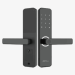 Cerradura Inteligente / Huella Digital y Wi-Fi / Mortise Europeo DIN / 300 Usuarios / App ZSmart / Carga Emergencia Micro-USB