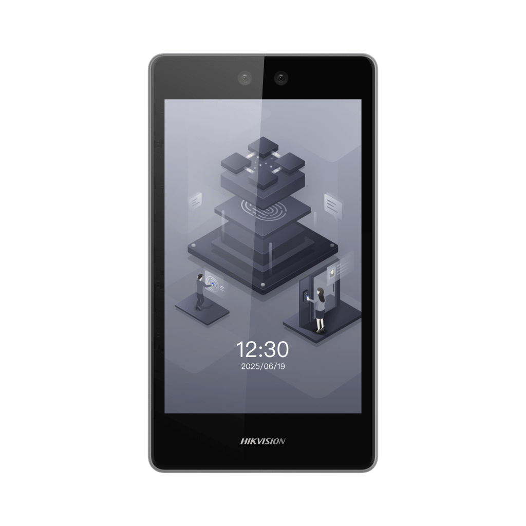 portada_0S1000-140.png Terminal Facial Min Moe 8" WiFi Touch / Delgada y Estética / 100,000 rostros / Exterior IP65 / HIK-IA - Image 1