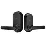 Cerradura Inteligente Wi-Fi / Escáner de Huella Digital / Teclado Táctil / Compatible con App / 8 Baterías AA / Puerta Interior y Exterior / Función Normalmente Abierto / FCC Clase B