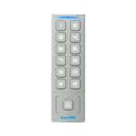 Teclado Autónomo / Diseño Slim Metálico / 1000 Tarjetas y Contraseñas /  Exterior IP65 / Lector de Tarjetas Prox EM / Salida Wiegand