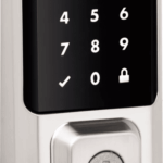 Cerradura Inteligente Touchscreen Halo Wi-Fi, SmartKey Security™, Control Remoto App, 250 Códigos Personalizados, Reversible, 4 Pilas AA, UL Certified