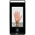Terminal Biométrico de Reconocimiento Facial / QR Code / Palm Vein / Detección de Mascarillas / Touchless / 5" Touch Screen / 6000 Plantillas Faciales / 3000 Plantillas Palma / WiFi Opcional