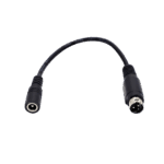 Adaptador de Corriente DC Jack 5.5mm x 2.1mm a Mini-DIN de 3 Pines