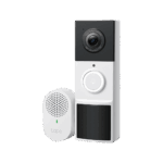Videoportero Inalámbrico TP-Link Tapo D210 / Resolución 2K 3MP (2304 × 1296px) / Campo de Visión 160° DFOV / Batería 6400mAh Recargable / Detección IA Personas-Vehículos / Visión Nocturna Color /