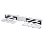 Chapa Magnética Doble 600 Lbs por Lado /  Led de Estado /  Libre de Magnetismo Residual / Sensor de Adherencia / UL
