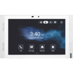MONITOR COLOR BLANCO DE 10" IPS LCD / CERTIFICADO POR GOOGLE PLAY STORE / ANDROID 12 OS / WI-FI 6 / POE /  SIP / ENTRADAS DE ALARMA / ADMINISTRACIÓN 100 EN LA NUBE