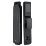 Cerradura Inteligente / Reconocimiento de Venas de la Palma / Reconocimiento Facial / Huella Dactilar / Video Intercom Bidireccional / Wi-Fi 2.4 GHz / App NGTeco Home / Auto Apertura y Cierre / Timbre Integrado / Aluminio / Puerta 45-60 mm (1.77-2.36 in)